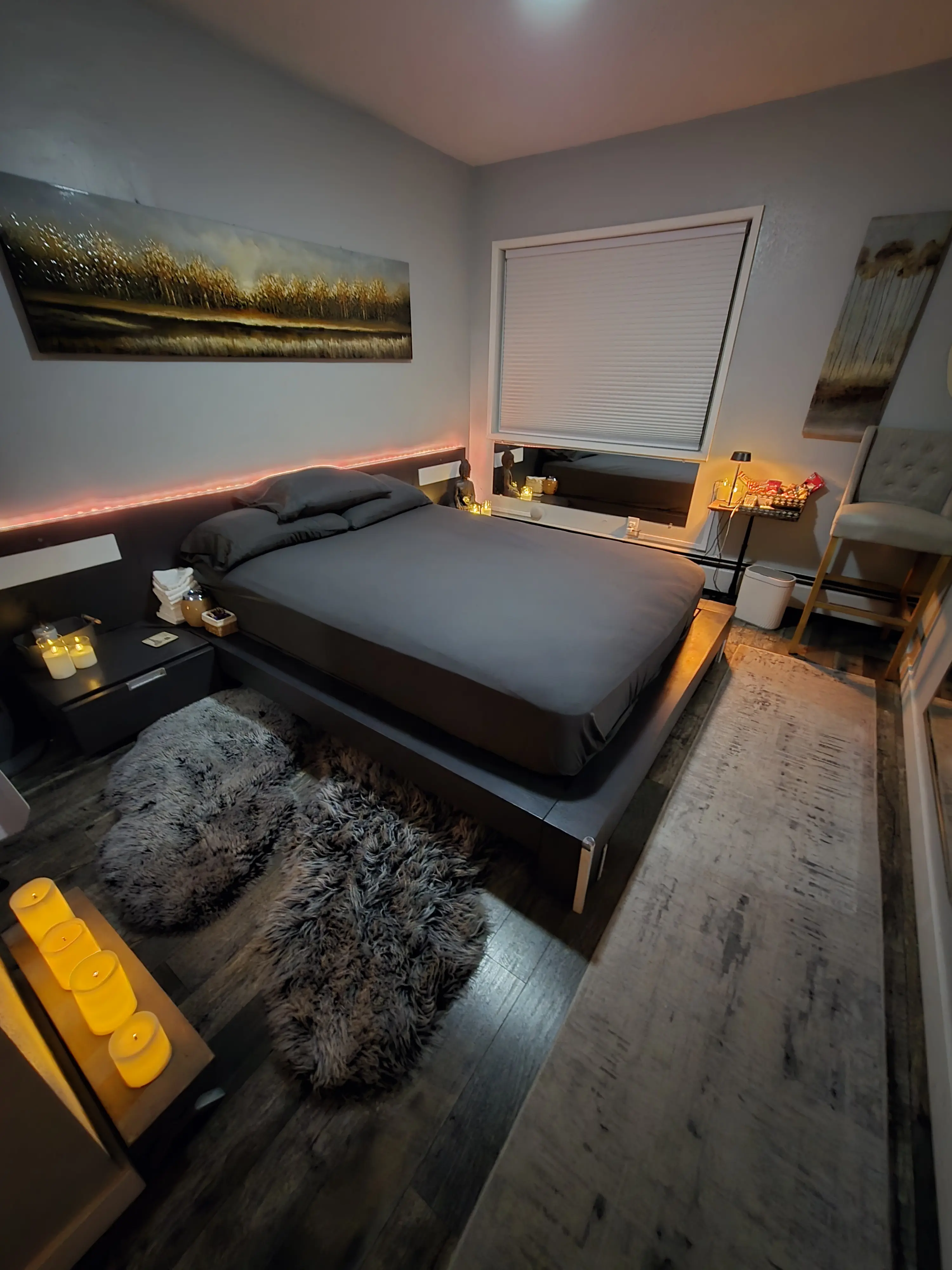 Comfortable massage room